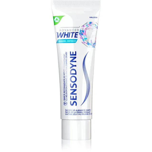 Sensodyne Advanced White Enamel Defence Valgendav hambapasta 75 ml