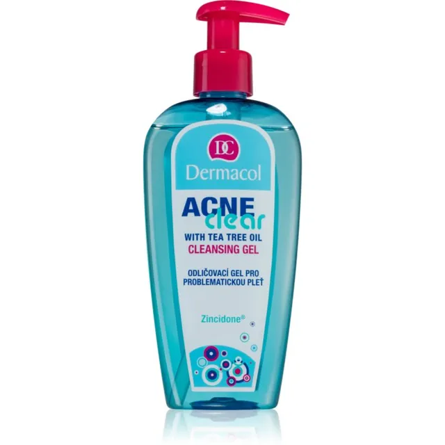 Dermacol Acne Clear Näopuhastusgeel probleemsele nahale 200 ml