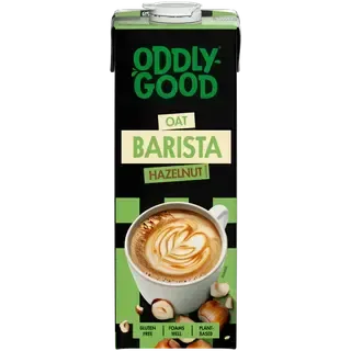 Oddlygood Barista kaerajook sarapuupähkli maitseline, gluteenivaba, UHT 1l