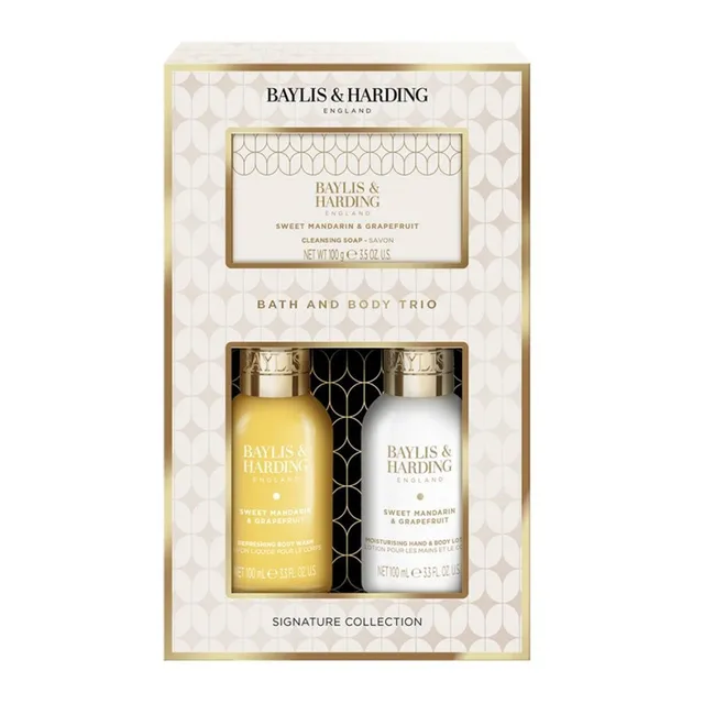 BAYLIS & HARDING Sweet Mandarin & Grapefruit Luxury Mini Shower komplekt