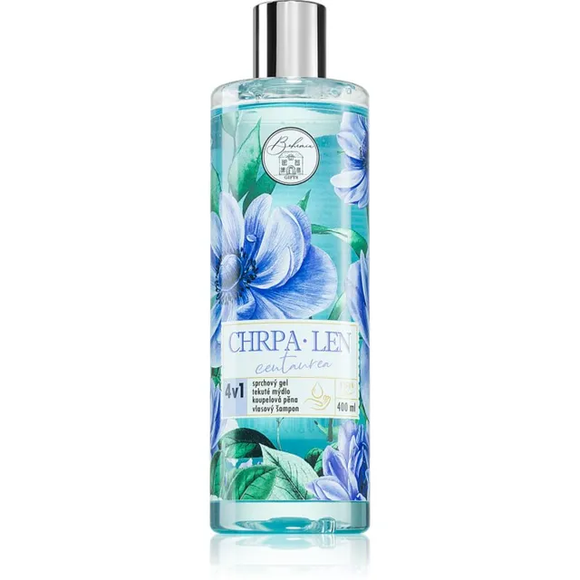 Bohemia Gifts Centaurea Pesemisgeel kehale ja juustele neli-ühes 400 ml