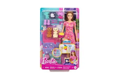 Mängukompl BARBIE Kutsikate pidžaamapidu