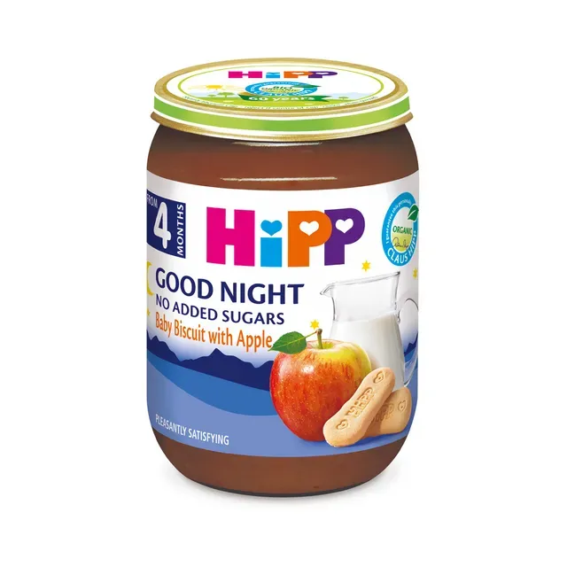 Head ööd piimapuder küpsistega mahe 4+, HIPP, 190 g