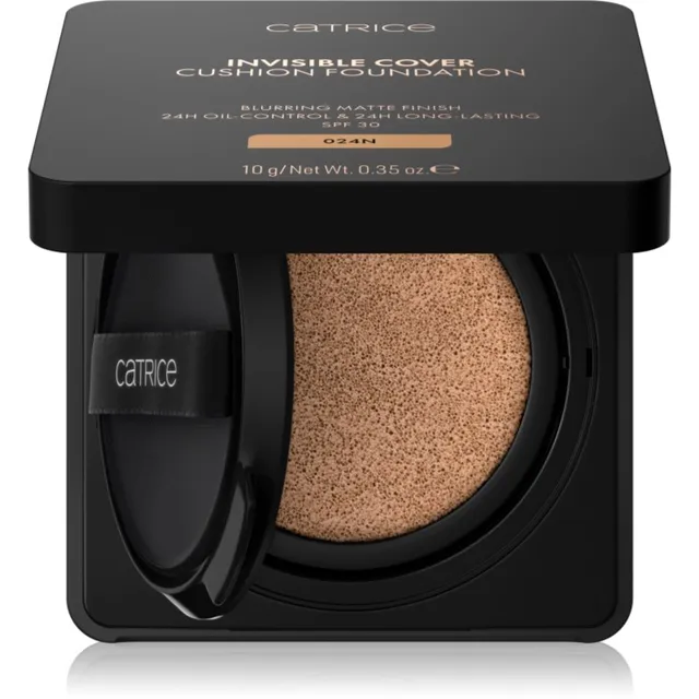 Catrice Invisible Cover Cushion Foundation Matt jumestuskreem käsnas SPF 30 varjund C042C 10 g