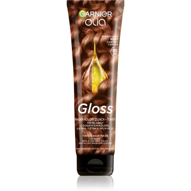 Garnier Olia Gloss Kinnistav värvimask juustele varjund Cowboy Copper 150 ml