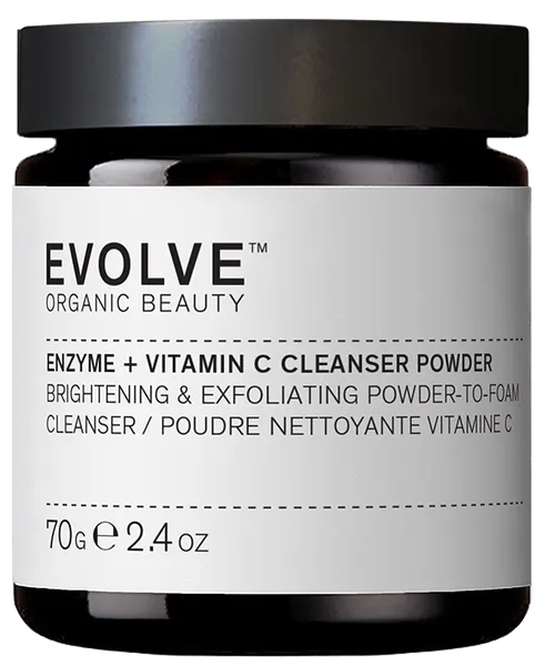 Puhastav näopesupulber ensüümide ja C-vitamiiniga, ökoloogiline