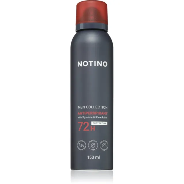 Notino Men Collection Antiperspirant 72h with Squalane & Shea Butter Antiperspirant pihusti meestele 150 ml