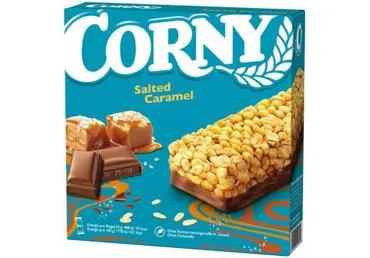 Müslibatoon soolakaramelli CORNY 6x23g