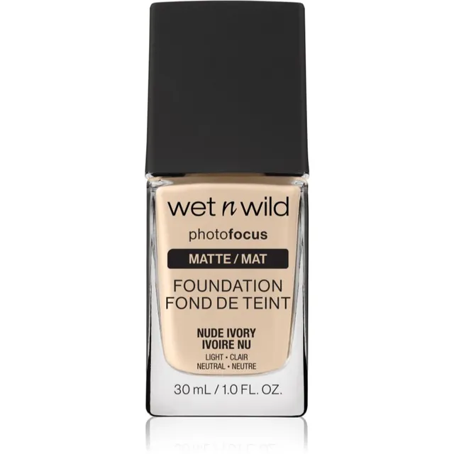Wet n Wild PhotoFocus Matistav vedel jumestuskreem varjund Nude Ivory 30 ml