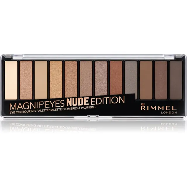 Rimmel Magnif’ Eyes Lauvärvipalett varjund 001 Nude Edition 14.16 g