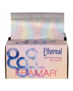 Ethereal krobelised fooliumilehed 12,7 x 27,9cm