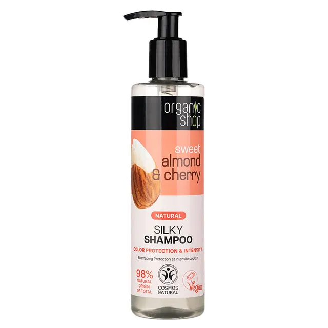 ORGANIC SHOP Sweet Almond & Cherry Silky Shampoo 280ml