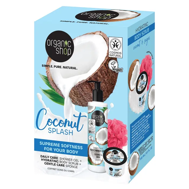 ORGANIC SHOP Coconut Splash Body Care komplekt