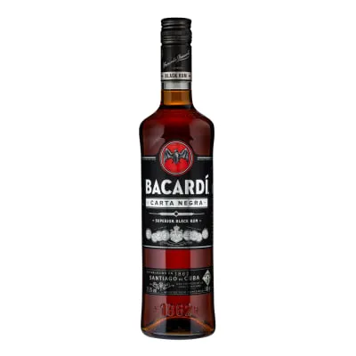 Rumm Bacardi Carta Negra 37,5%vol 0,5l