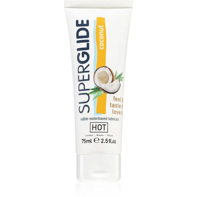 HOT Superglide määrdegeel maitsega Coconut 75 ml