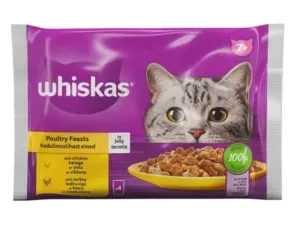 Whiskas Seenior Kiisueine Valik 4-pakk 85g