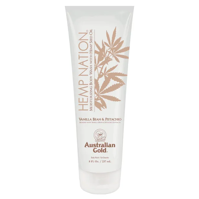 AUSTRALIAN GOLD Hemp Nation Vanilla Bean & Pistachio Body Wash 237ml
