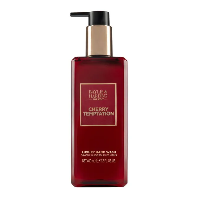 BAYLIS & HARDING The Edit Cherry Temptation Luxury Hand Wash 400ml