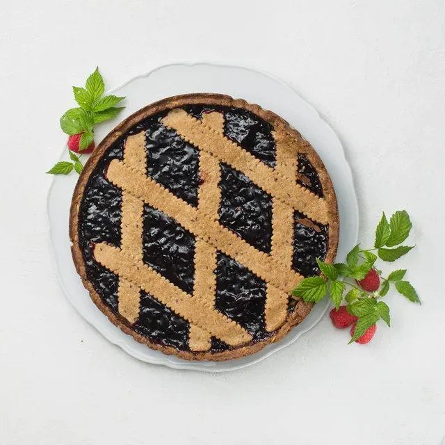 Mitmevilja tartalett leedrimarja-vaarikapüreega vegan, SELVERI KÖÖK, 900 g, ettetellimisel