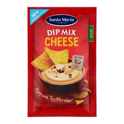 Dipikastmesegu juustu Santa Maria 16g