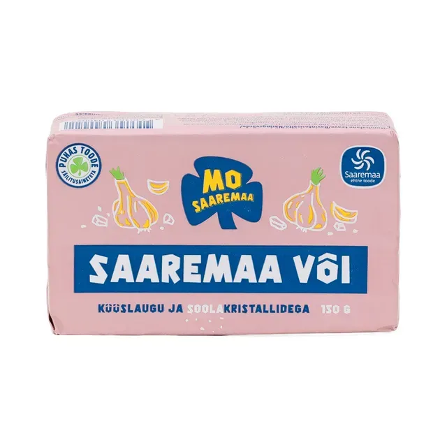 MO Saaremaa Või Küüslaugu ja Soolakristallidega 150g