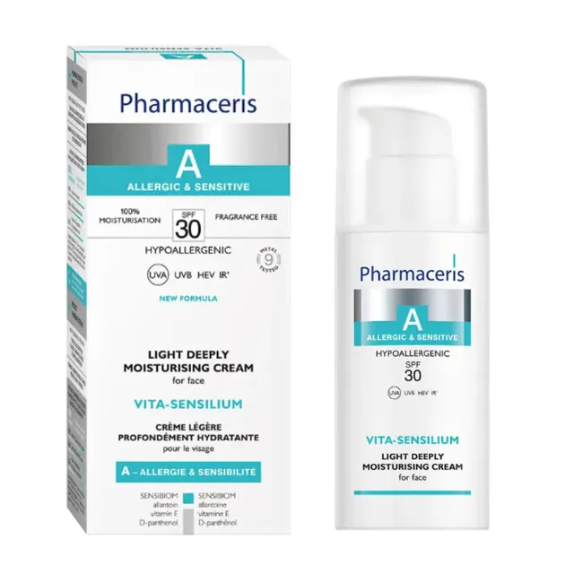 PHARMACERIS A VITA-SENSILIUM NÄOKREEM NIISUTAV SPF30 50ML