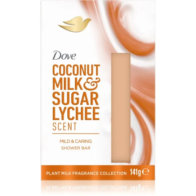 Dove Milk & Sugar Lychee Puhastav seep 141 g