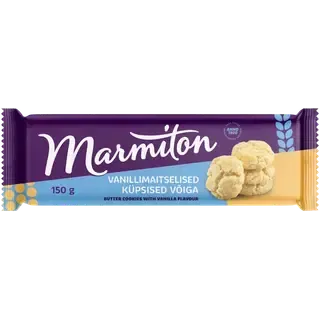 Marmiton vanillimaitselised küpsised võiga 150 g