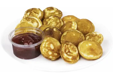 Minipannkoogid maasikamoosiga 180g