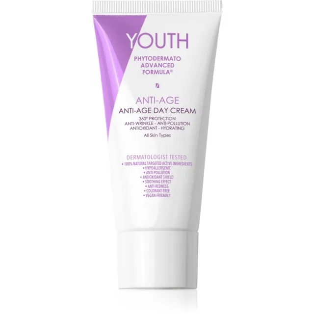 YOUTH Anti-Age Anti-Age Day Cream Niisutav päevakreem vananemisvastase toimega 50 ml