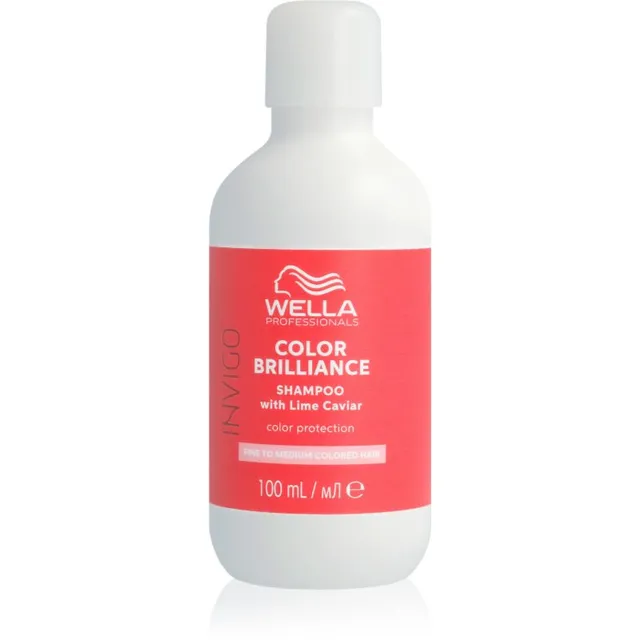 Wella Professionals Invigo Color Brilliance Šampoon normaalsetele kuni õhukestele juustele värvi kaitseks 100 ml