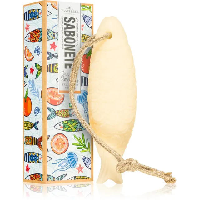 Castelbel Sardine Orange & Rosemary Tükiseep 80 g