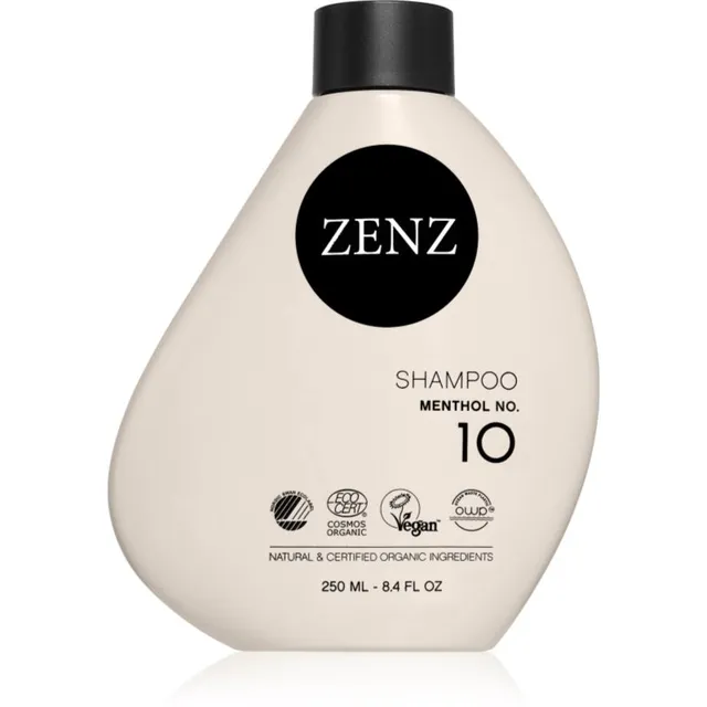 ZENZ Organic Menthol No. 10 Šampoon rasustele juustele ja peanahale 250 ml