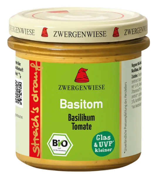 Päevalille leivamääre basiiliku ja tomatitega, ökoloogiline
