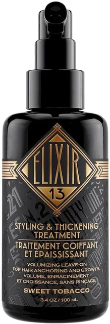 18.21 Man Made Hair Thickener For Men Elixir 13 Sweet Tobacco (100mL)