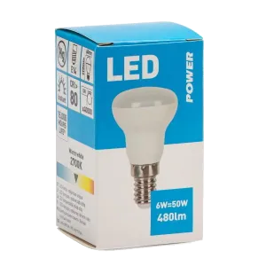 LED lamp 6W R50 480lm Power
