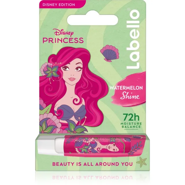 Labello Disney Princess Watermelon Shine Niisutav huulepalsam 4.8 g