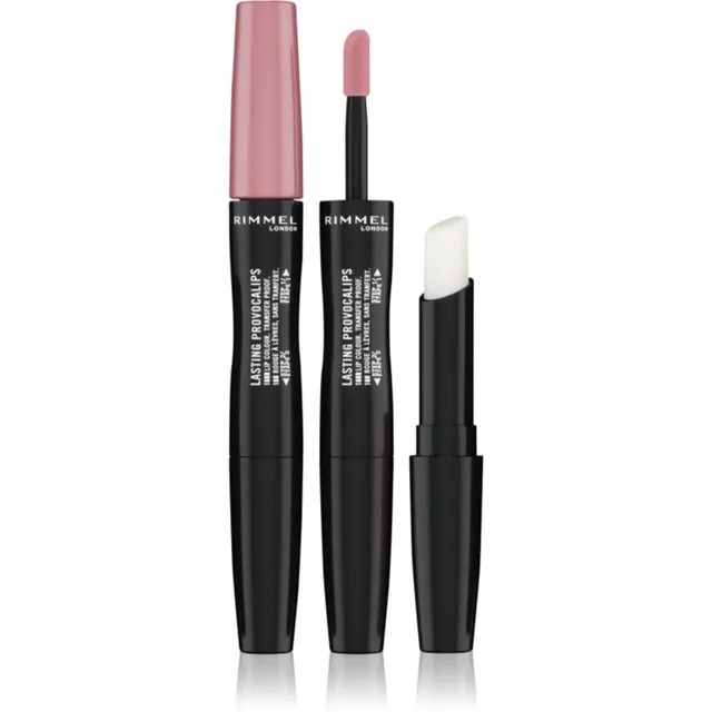 Rimmel Lasting Provocalips Double Ended Kauapüsiv huulepulk varjund 220 Come Up Roses 3,5 g