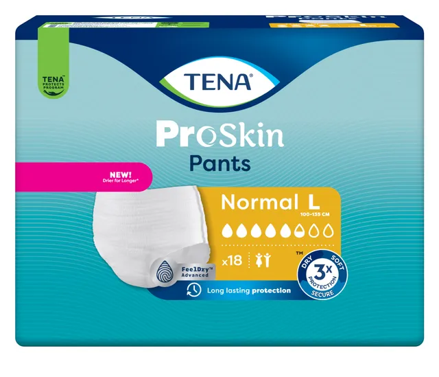 TENA PANTS NORMAL L N18
