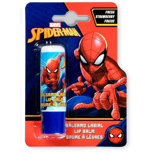 Marvel Spiderman Lip Balm Huulepalsam maasikamaitseline 4 g