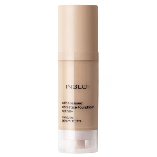 INGLOT Skin Focused Care Face  Foundation SPF50 No.303 Porcelain Beige 30ml