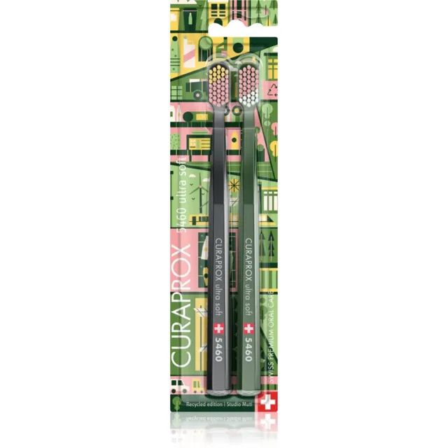 Curaprox CS 5460 Recycled Edition 2.0 hambaharjad 2 tk