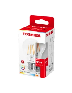 Toshiba LED Filament 4.5W (40W) E27 soe valge A60 470 lm