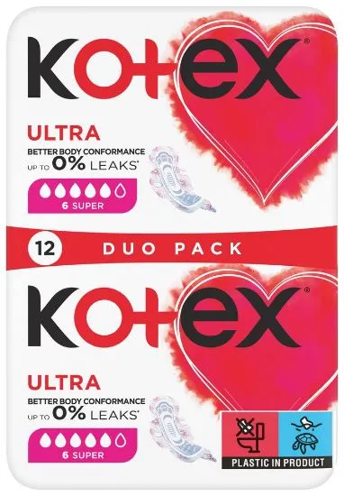 Kotex hügieeniside Ultra Super 12tk