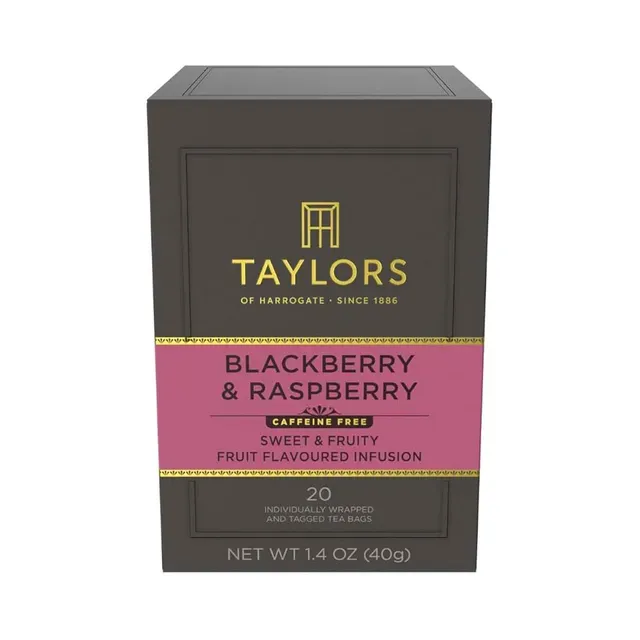 Muraka ja vaarika puuviljatee 20pk, TAYLORS, 40g