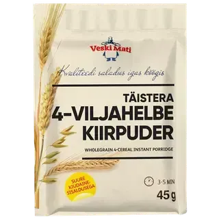 Veski Mati Täistera 4-viljahelbe kiirpuder 45g