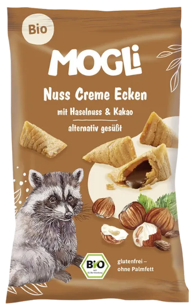 Krõbe suupiste sarapuupähklikreemi ja kakaoga, ökoloogiline