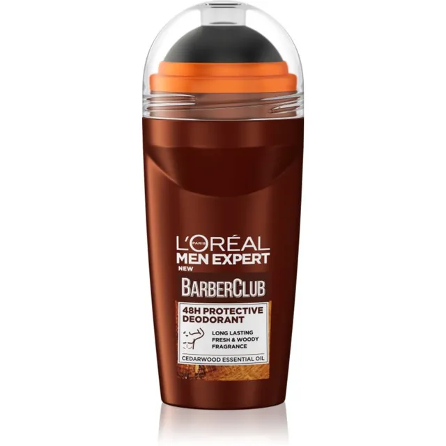 L’Oréal Paris Men Expert Barber Club Rulldeodorant meestele 50 ml