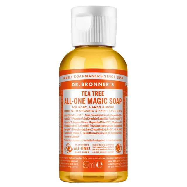 DR. BRONNERS Tea Tree Pure Castile Soap 60ml