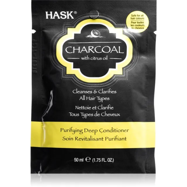 HASK Charcoal with Citrus Oil Süvatoitev palsam peanaha taastamiseks 50 ml